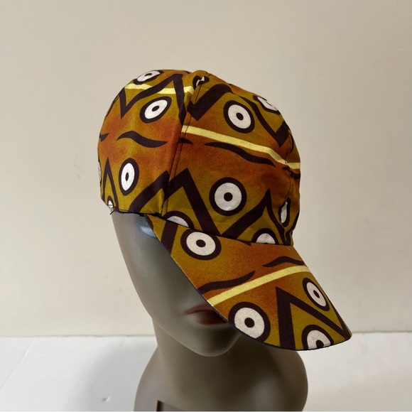 African Print Ankara Handmade Multicolor Bohemian Baseball Cap - Picture 13 of 14